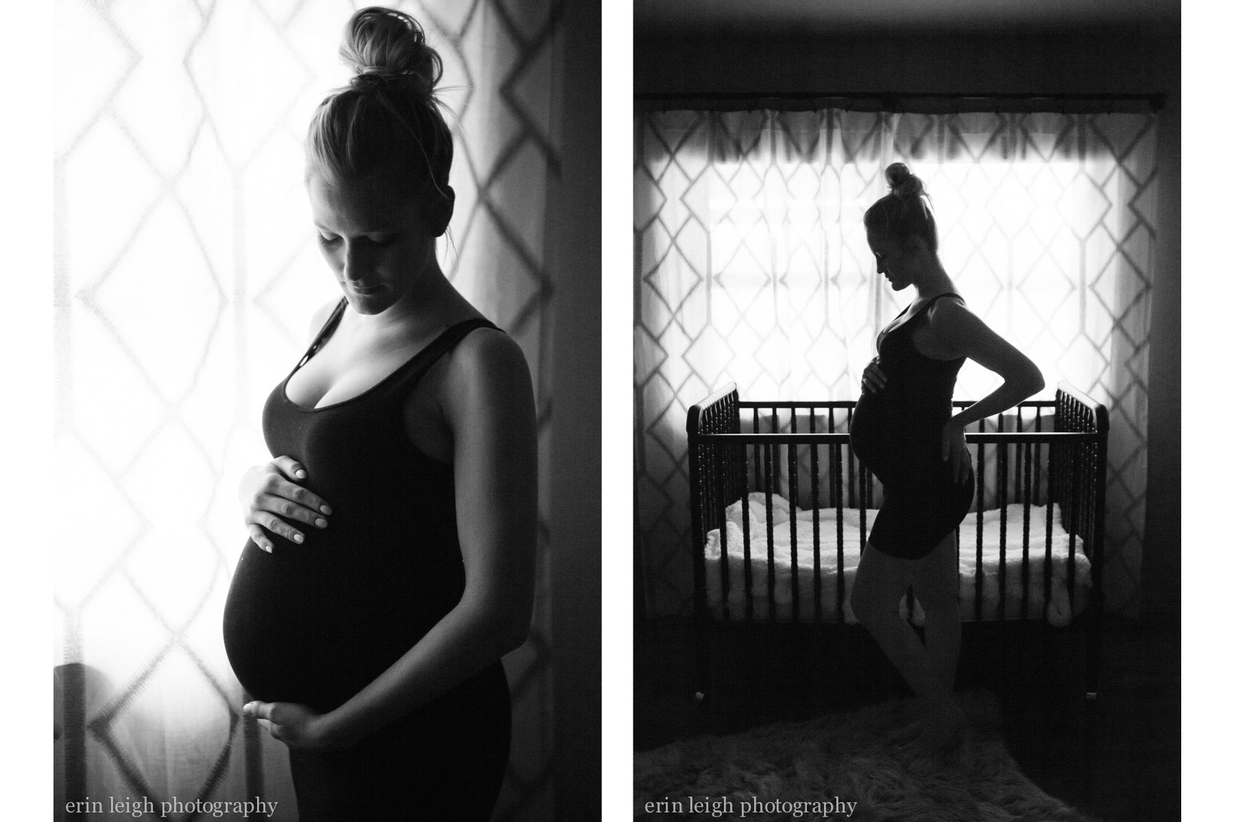 home maternity portrait photography